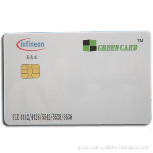 SLE5528 IC Card with Byte-wise Write Protection of Data Memory and Accurate Chip Position